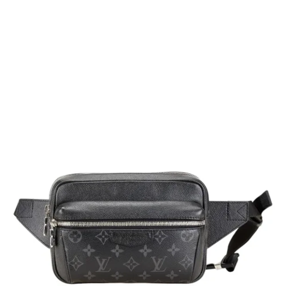 Louis Vuitton Vintage Pre-owned Canvas crossbody-bags Black Dames