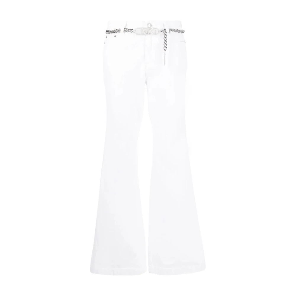 Michael Kors Flared Jeans White Dames