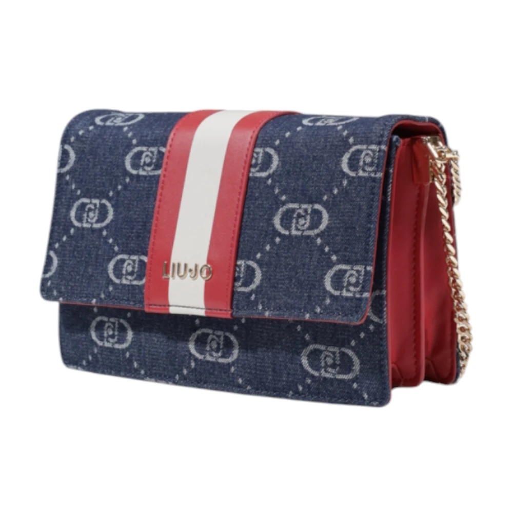 Liu Jo Middelgrote tassen collectie polyester mix Blue Dames