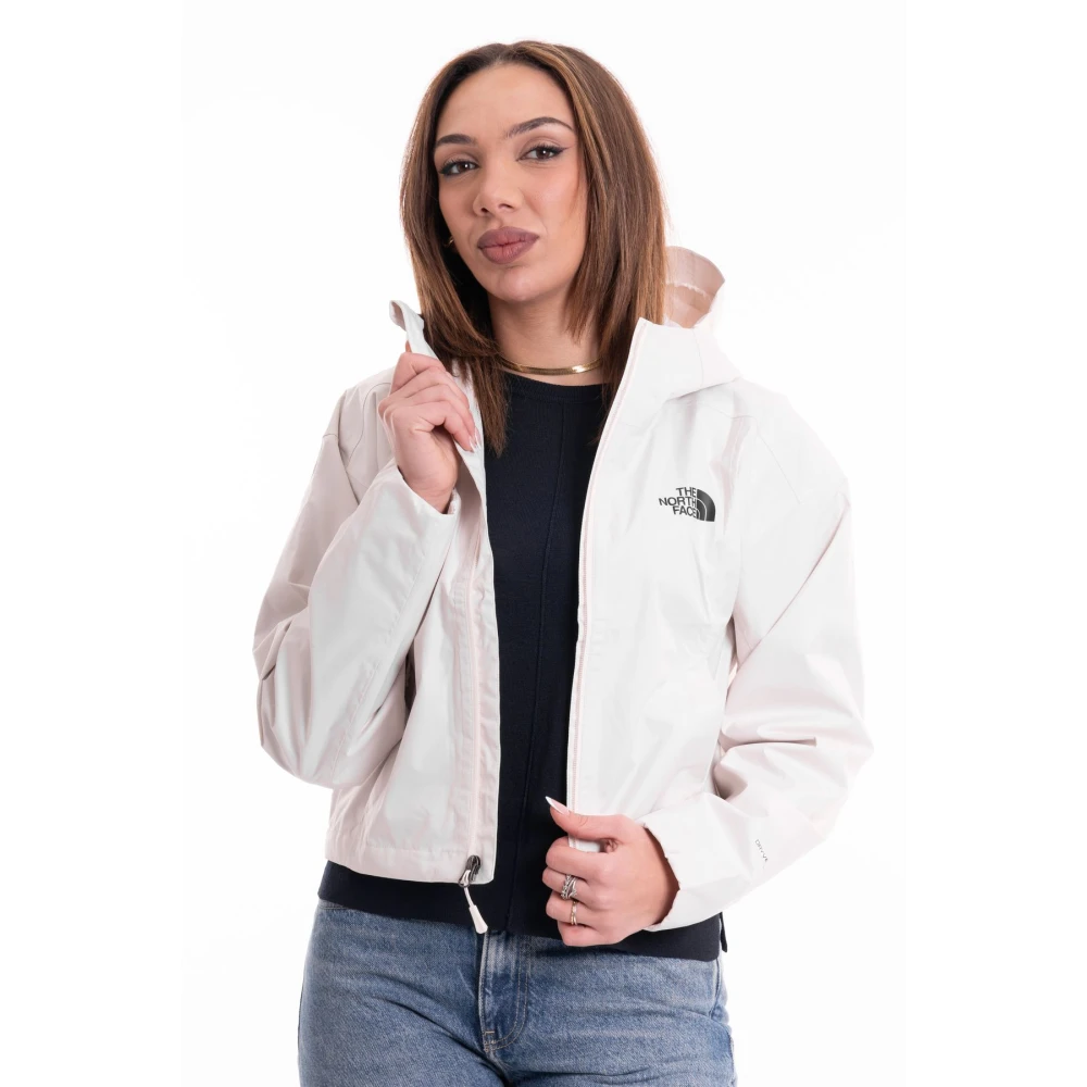 The North Face Cropped Quest Jack Vrouwen White Dames
