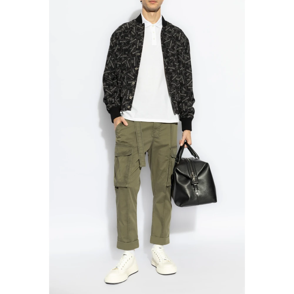 Balmain Cargobroek Green Heren