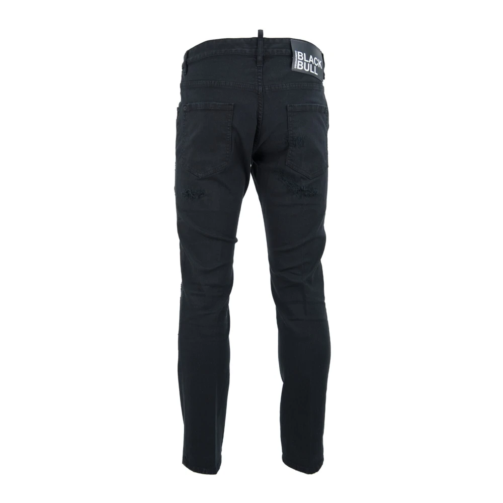 Dsquared2 Herenknoop Jeans Black Heren