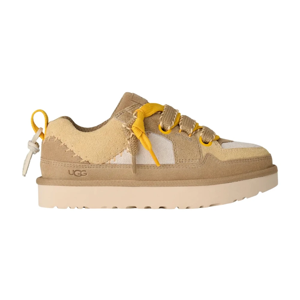 Ugg Donna Beige - Lowmel Biarritz Sneakers In Camoscio - Shoes - 42 Eu