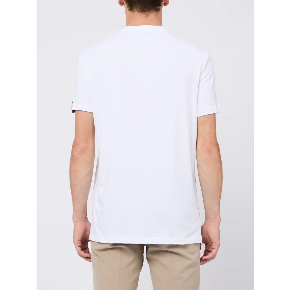 Dsquared2 Wit Logo T-Shirt Ondergoed White Heren