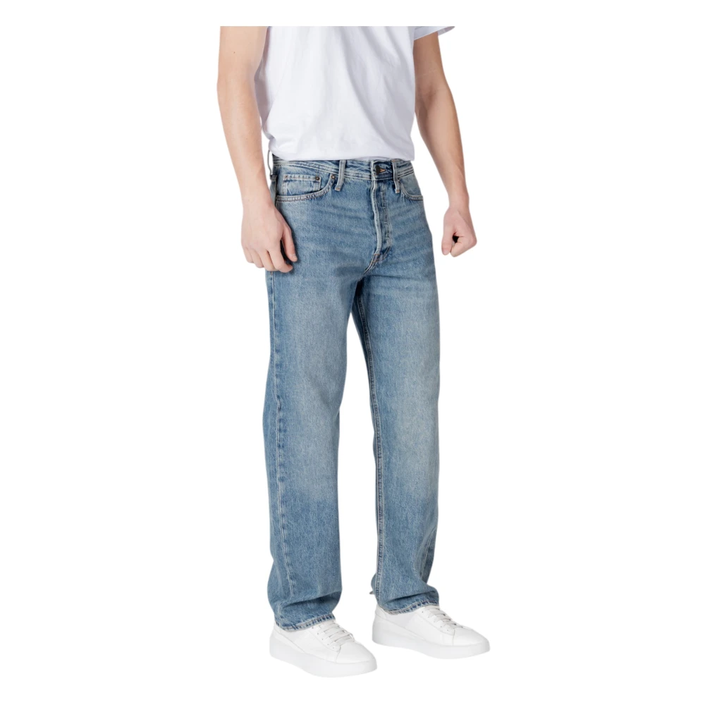 jack & jones Lichtblauwe Rits Voorzak Jeans Blue Heren