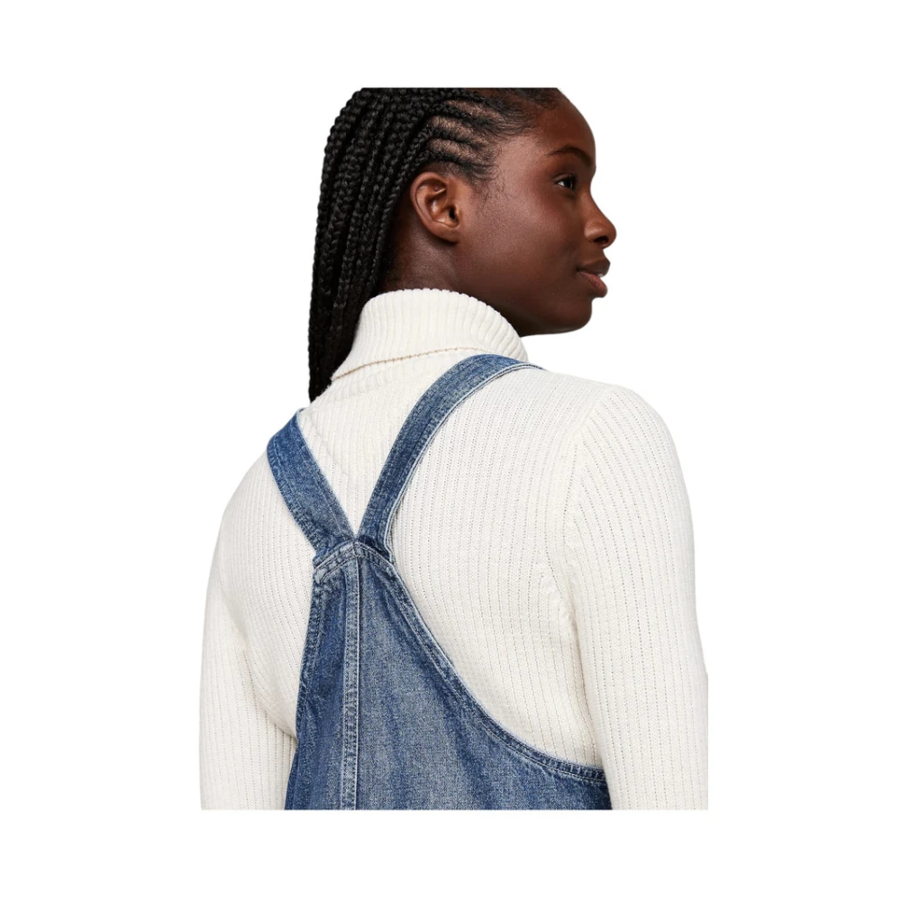 Tommy Jeans Korte Jurk Blue Dames