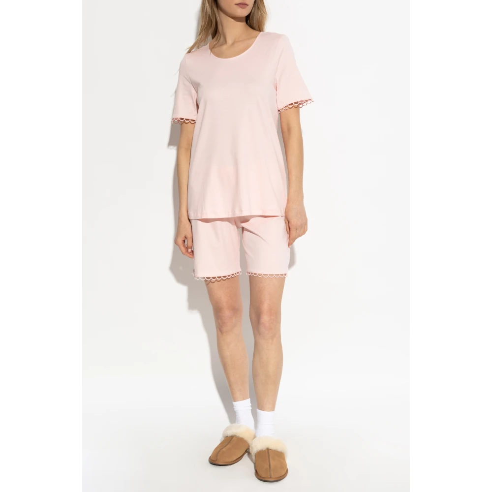 Hanro Pyjamas Anouk Pink Dames