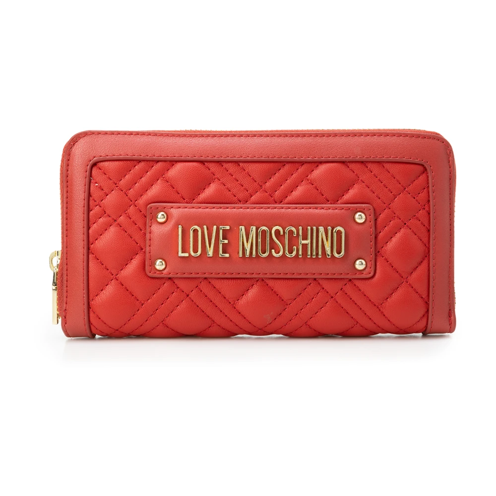 Love Moschino Wallets Cardholders Röd Dam