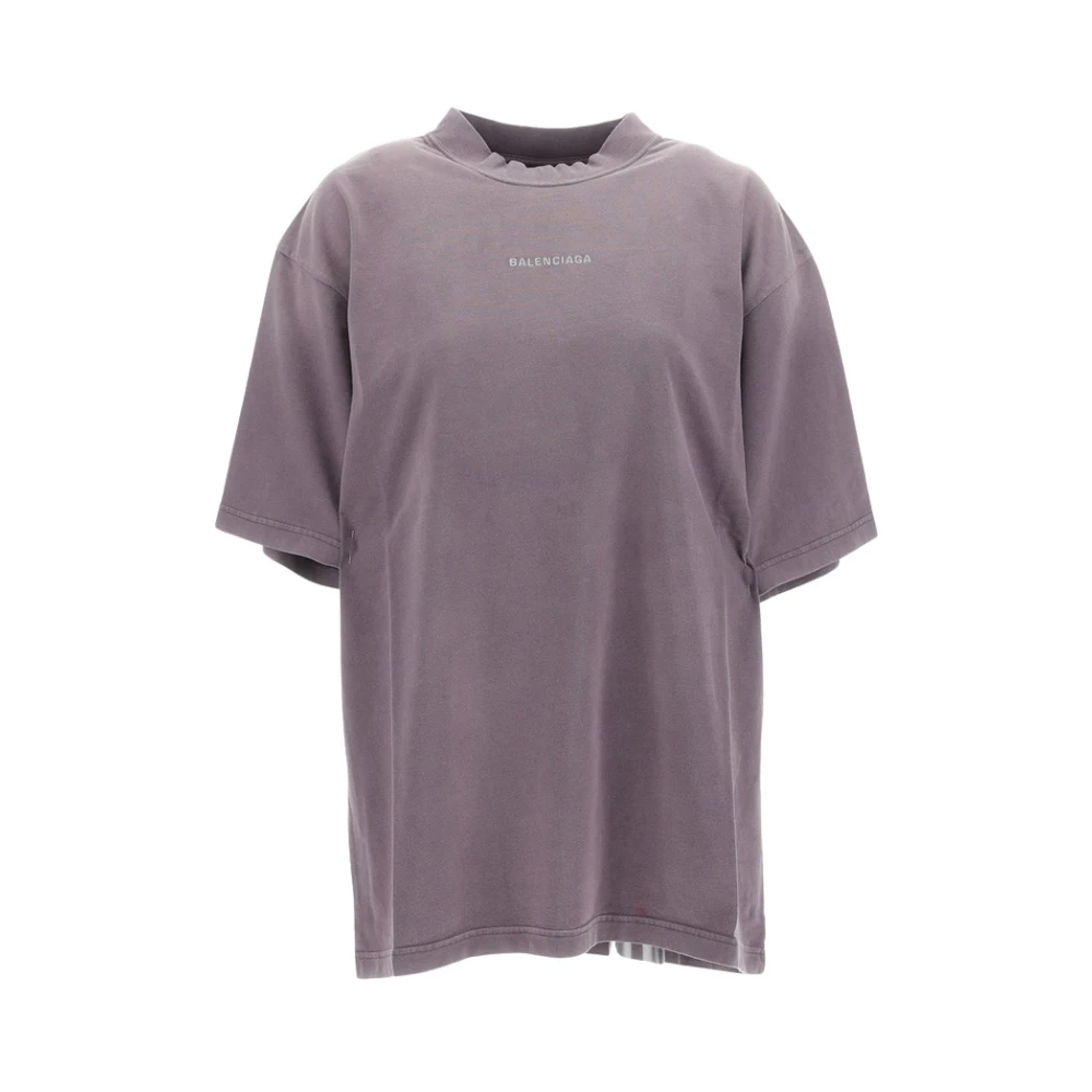 Balenciaga Klassiek T-shirt Purple Dames