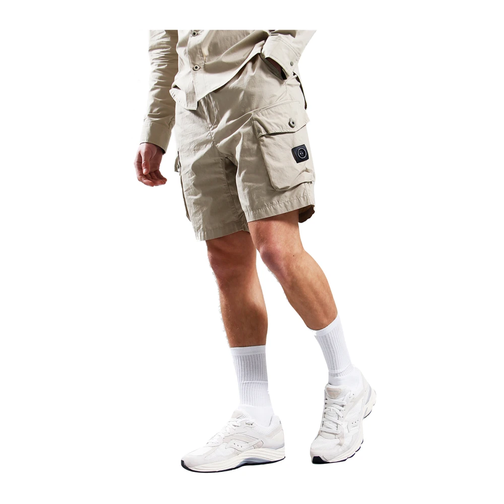 Marshall Artist Cargo Shorts in Zandkleur Beige Heren