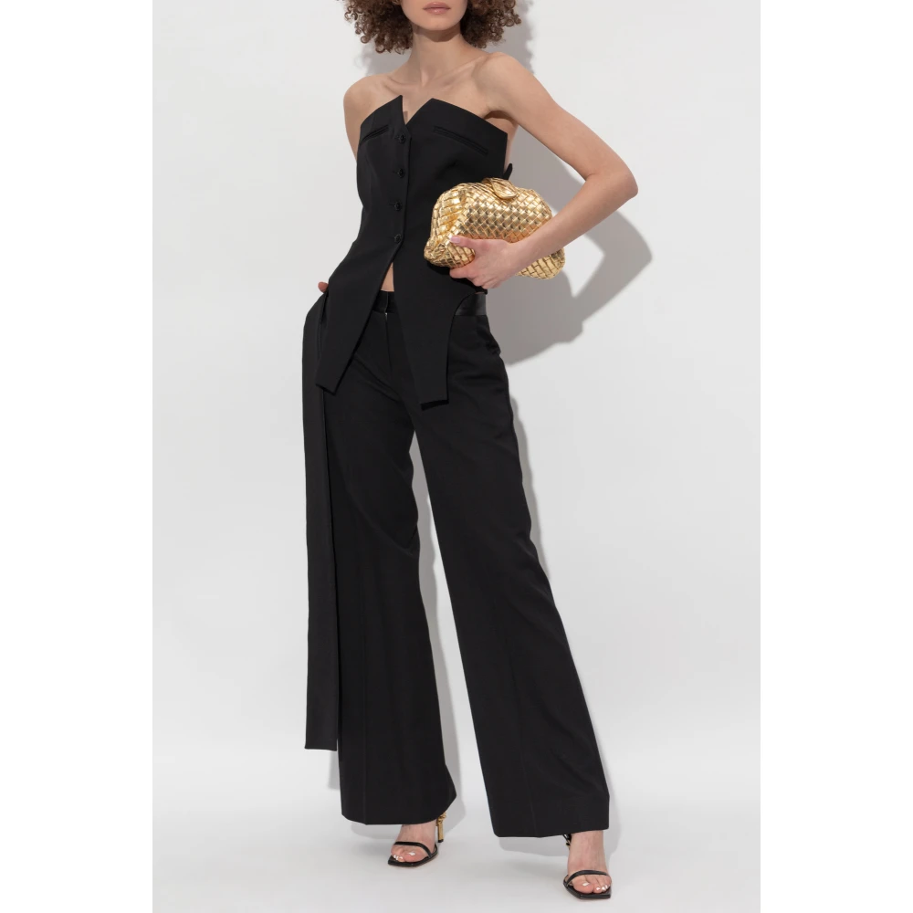 Victoria Beckham Geplooide broek Black Dames