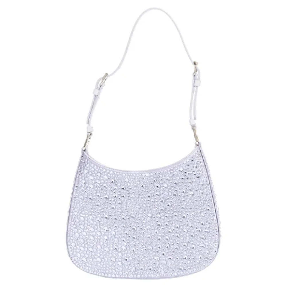 Prada Leather shoulder-bags Blue Dames