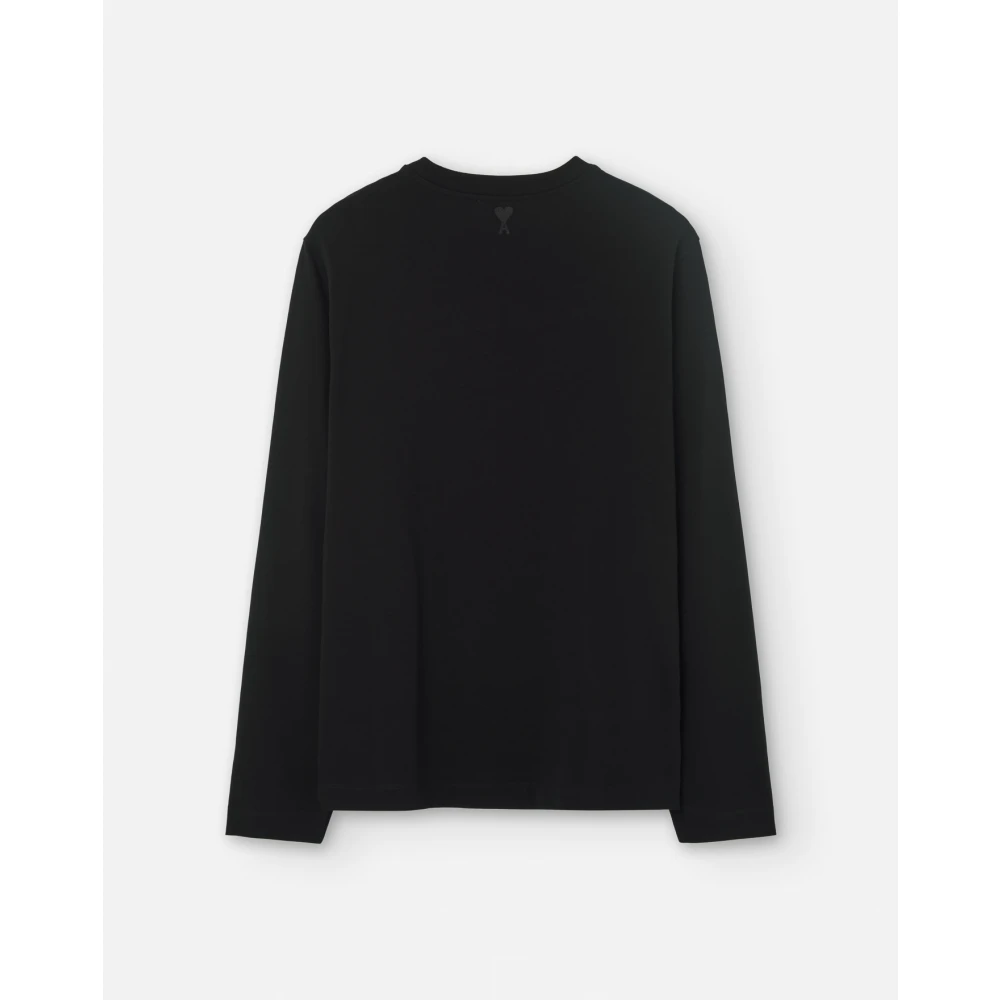 Ami Paris Zwarte Shirts van Alexandre Mattiussi Black Heren