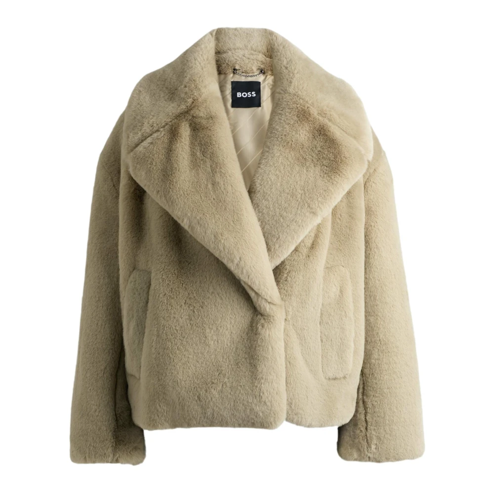 Jackets > Faux Fur & Shearling Jackets - - Hugo Boss - Modalova