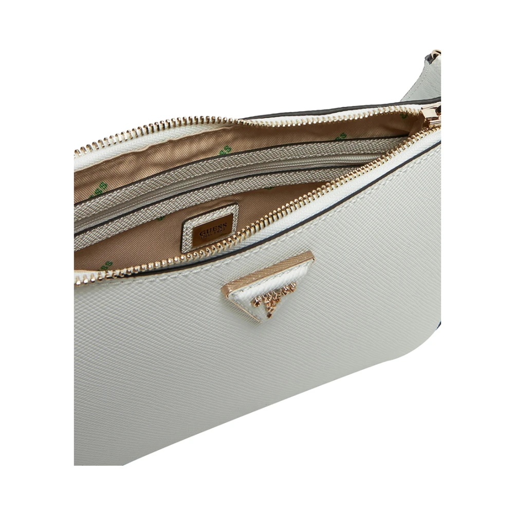 Guess Witte Handtas met Gouden Details White Dames