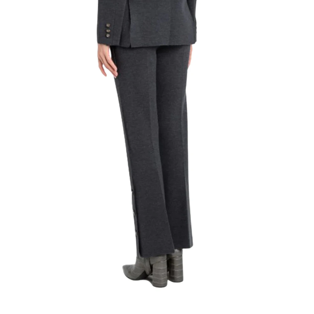 Twinset Stijlvolle Broek voor Vrouwen Gray Dames