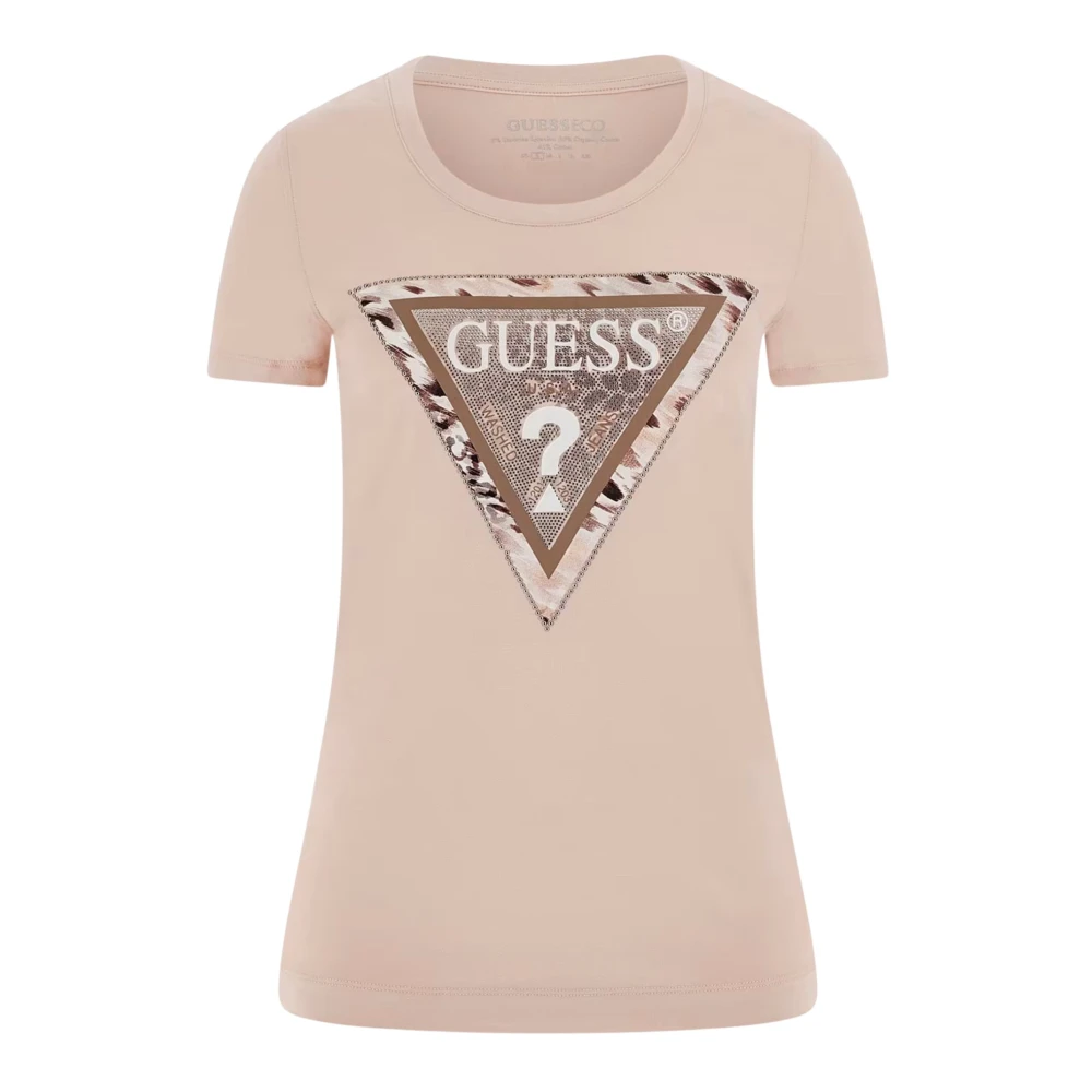 Guess - Tops > T-Shirts - Pink - Guess - Modalova