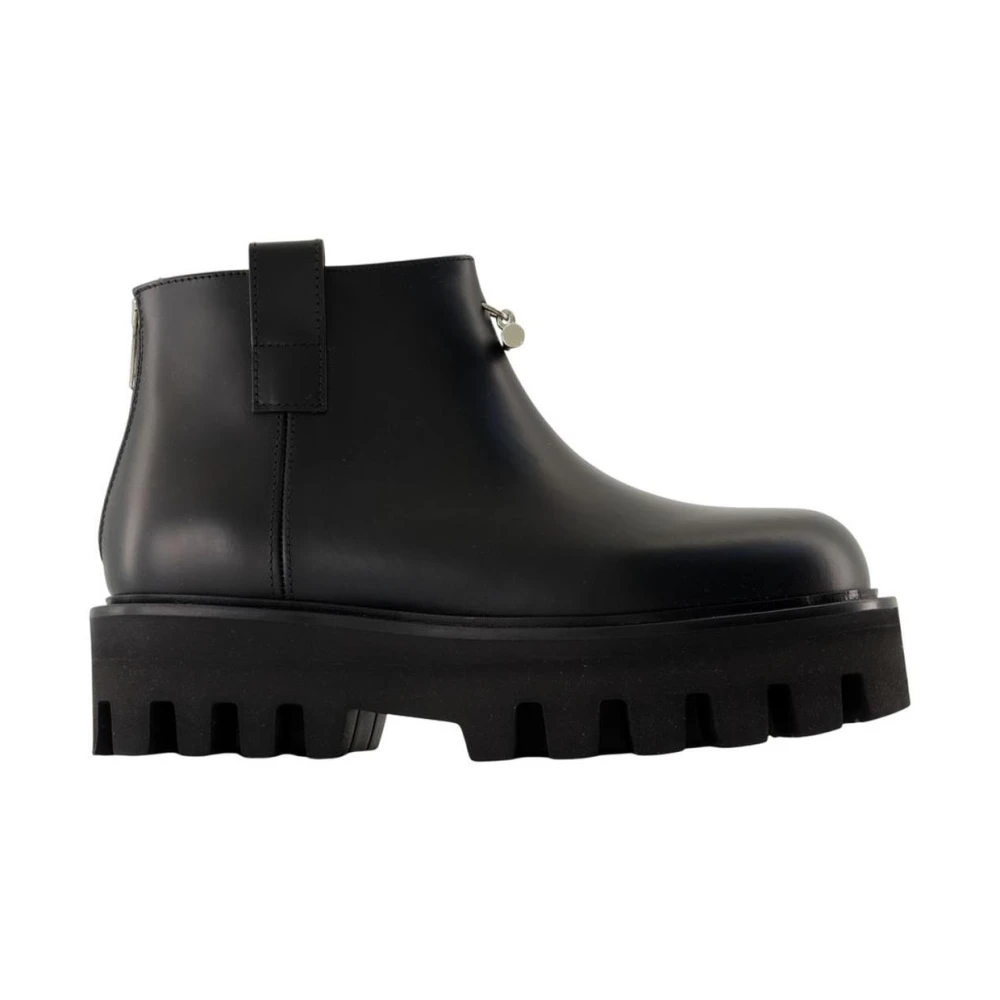 Alexander Mcqueen Women's Black Ankle Boots, 6 Uk, Platform Ankle Boots