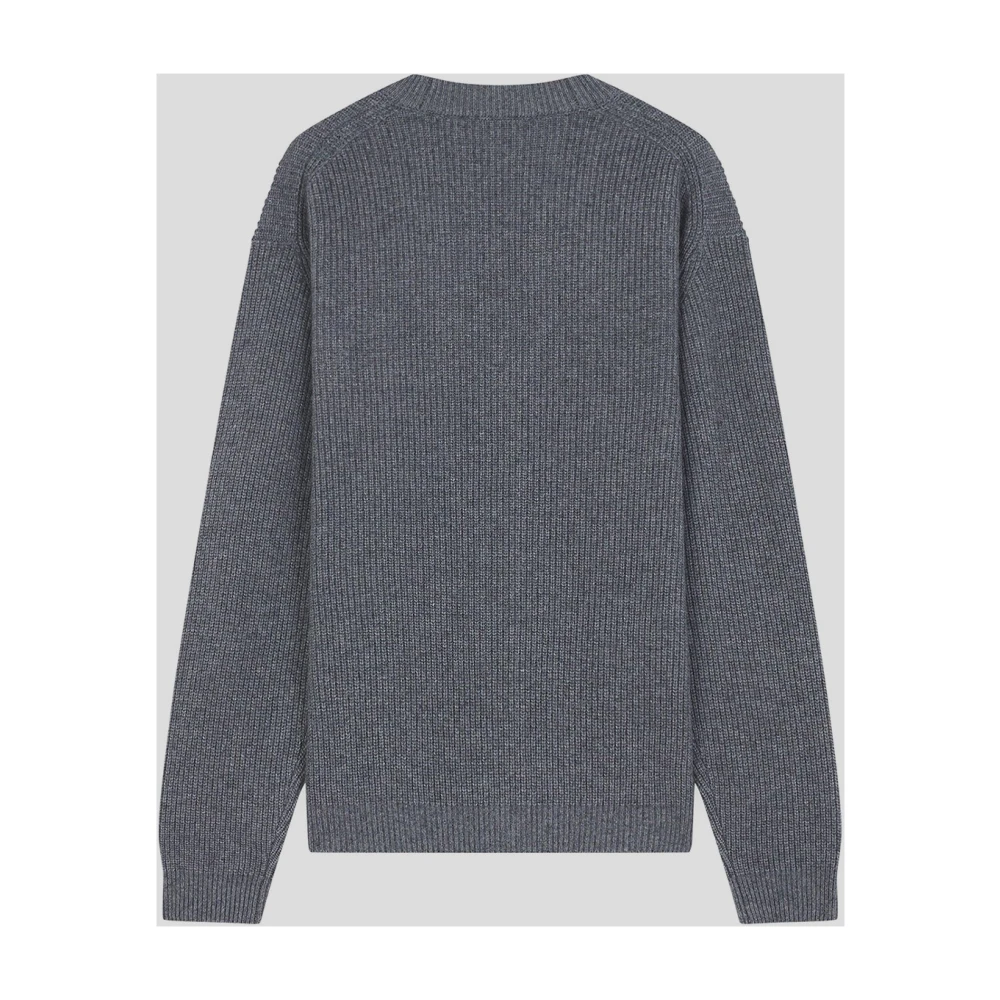 Maison Kitsuné Wol Vos Vest Gray Heren