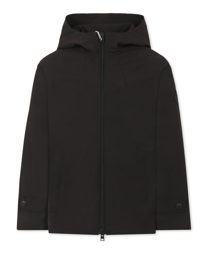 veste-coupe-vent-noire-avec-capuche