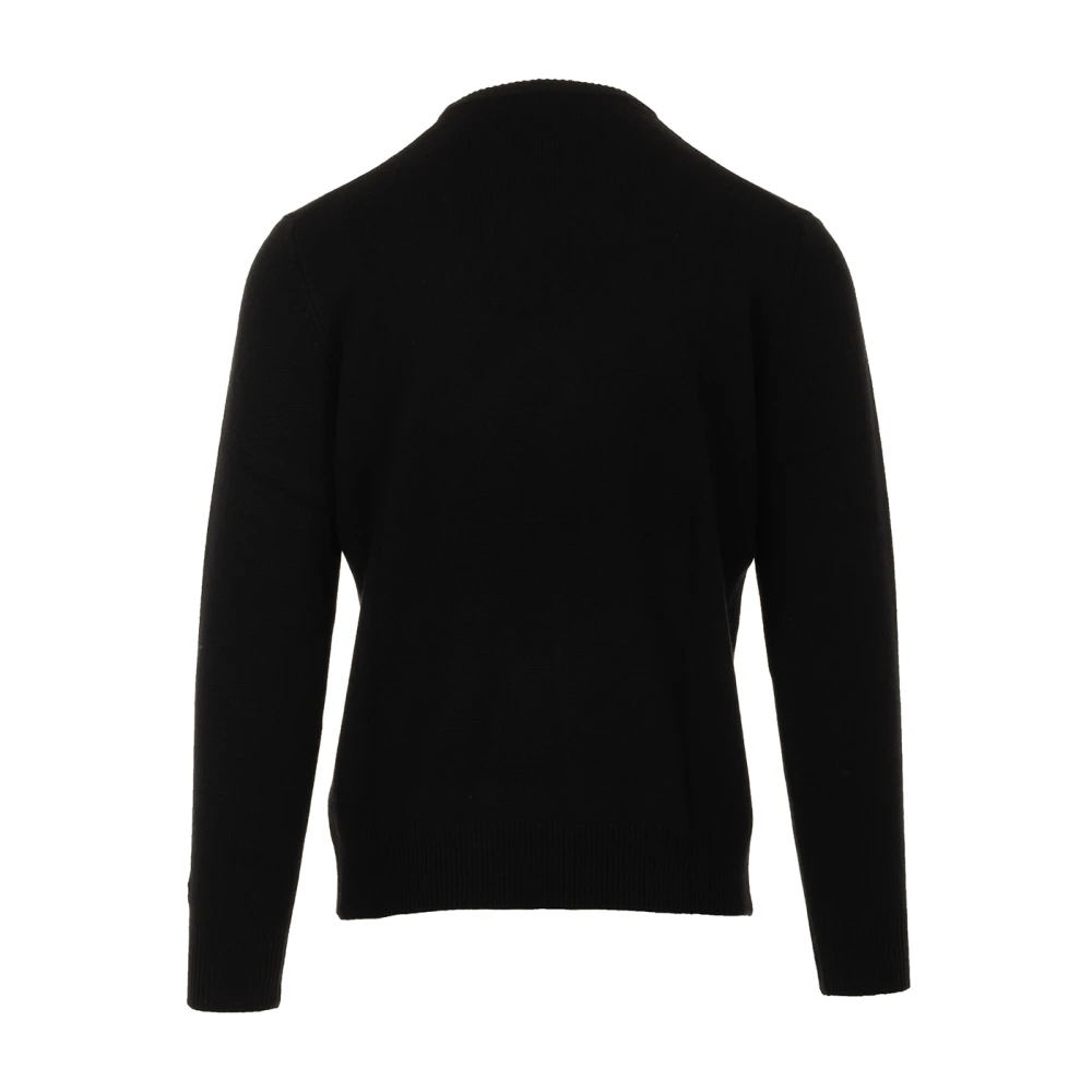 MC2 Saint Barth Zwarte Trui Heron Stijl Black Heren