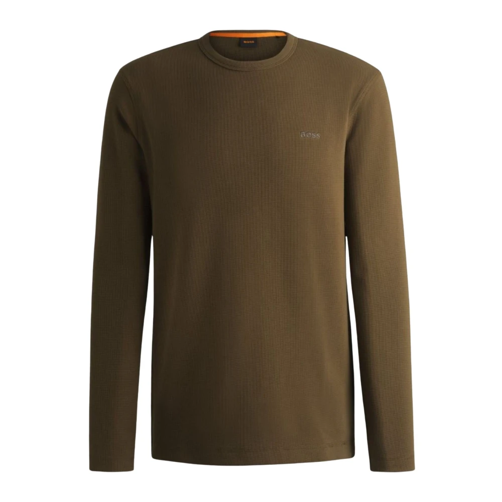Hugo Boss Heren Storm Trui Brown Heren