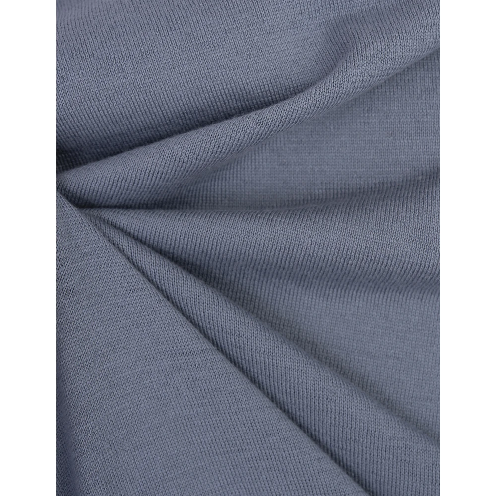Kiton Blauw Katoenen Overhemd Blue Heren