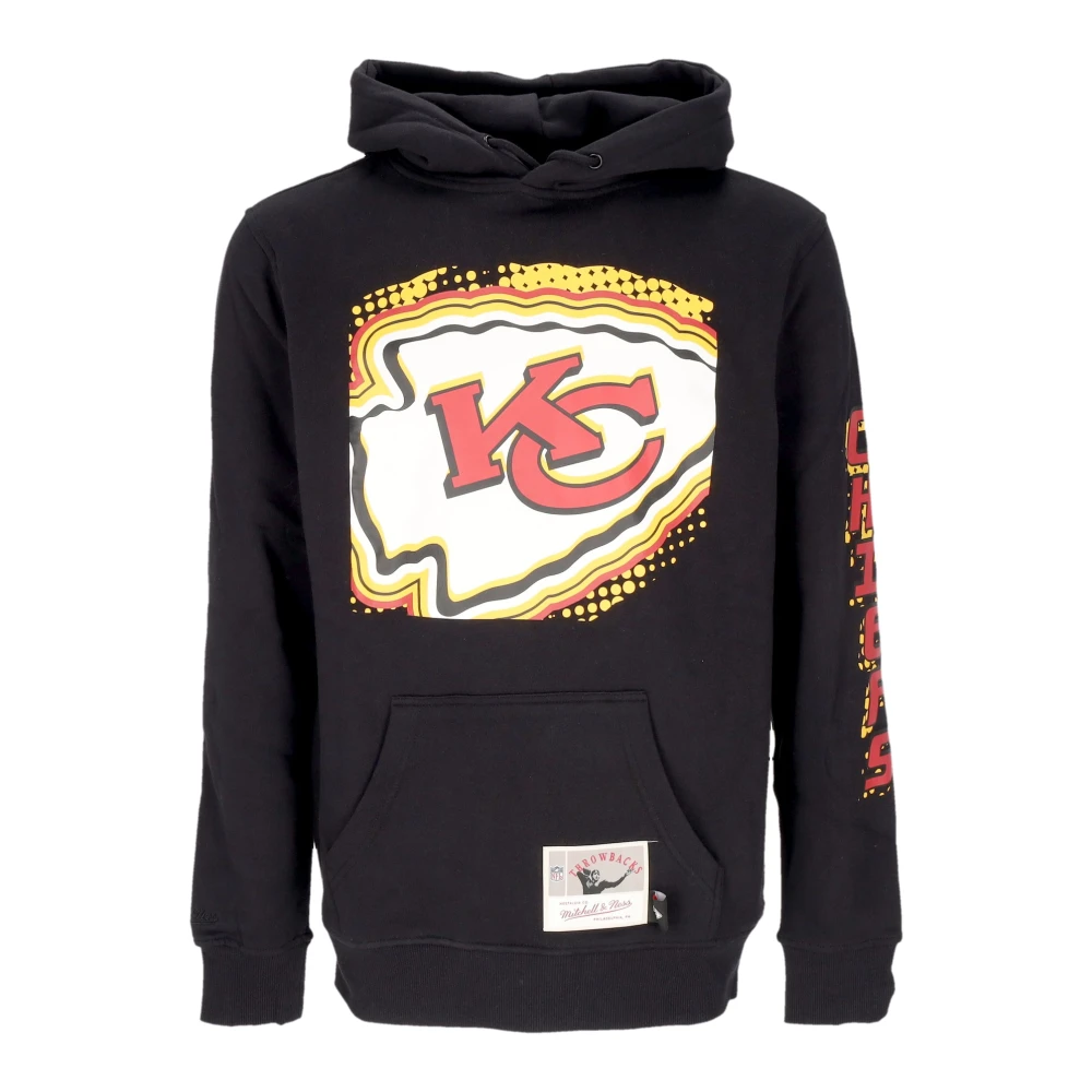 Mitchell & Ness Kansas City Chiefs Zwarte Hoodie Black Heren