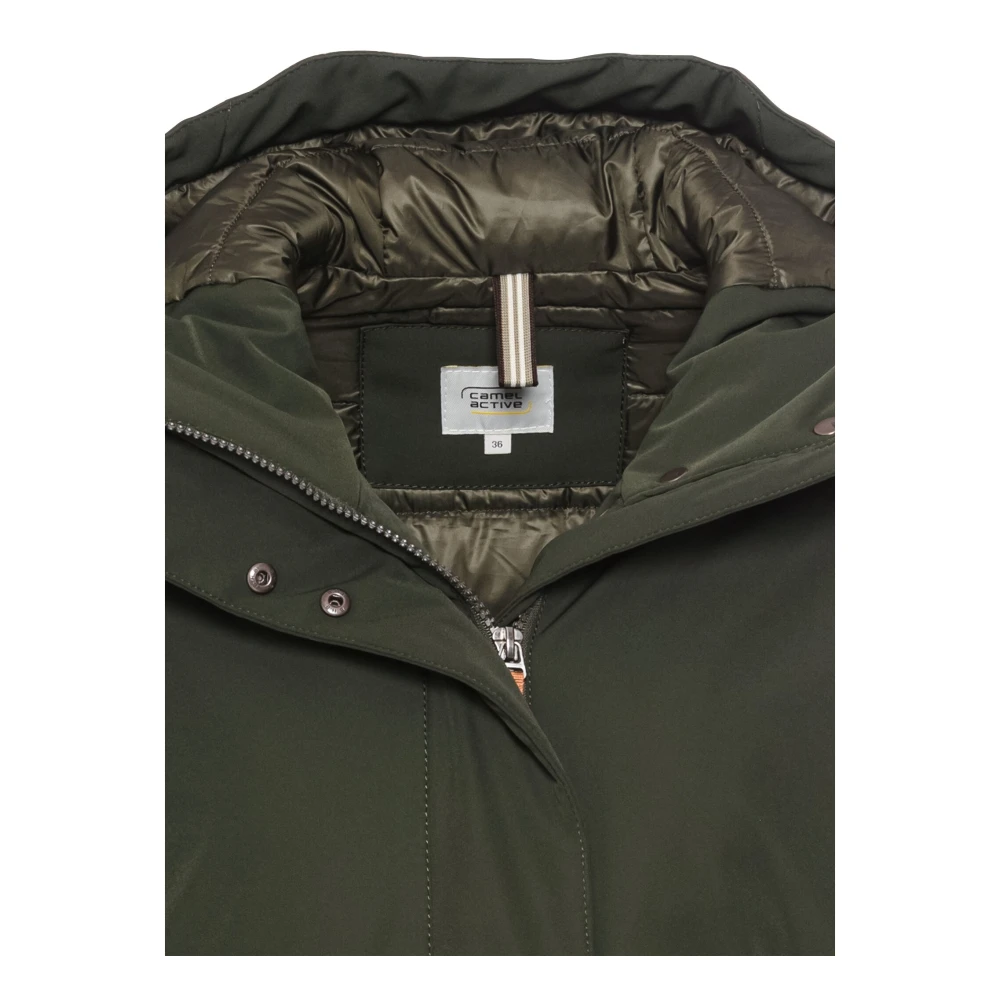 camel active Gewatteerde functionele jas Green Dames