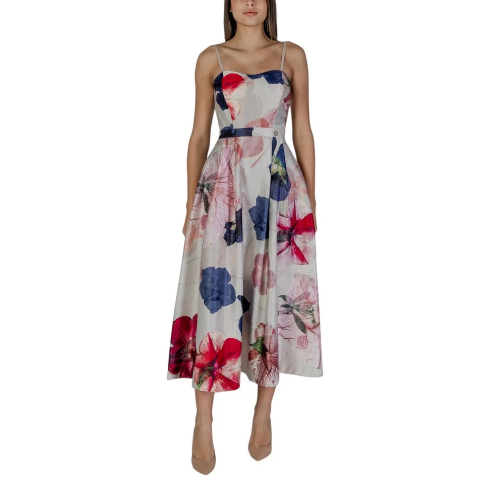RINASCIMENTO Veelkleurige Polyester Zomerjurk Multicolor Dames