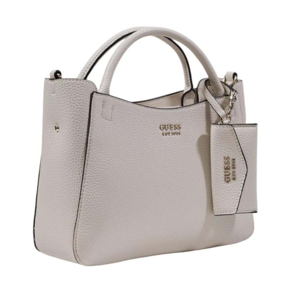 Guess Lente Zomer Middelgrote Tassen Collectie Beige Dames
