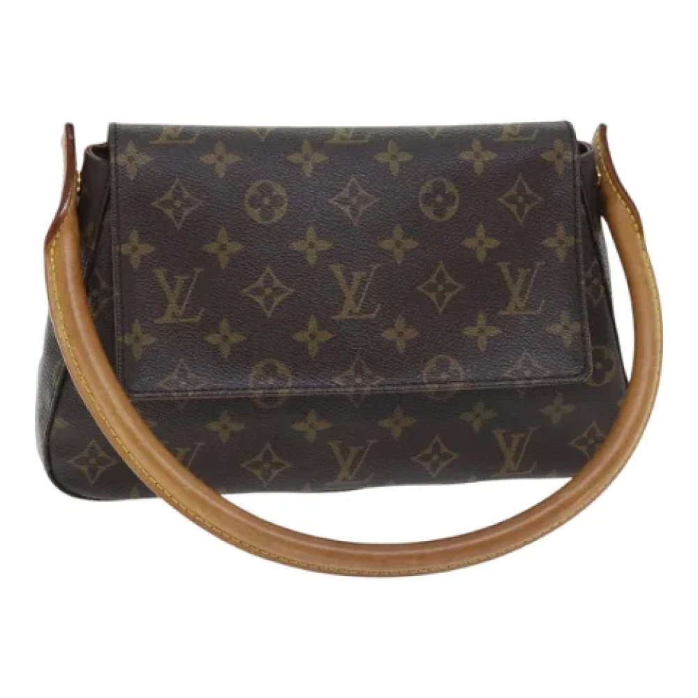 Louis Vuitton Vintage Pre-owned Canvas handbags Brown Dames