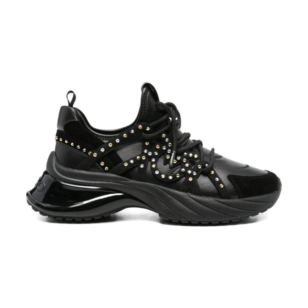 Pinko Women's Black Sneakers, 6 Uk, Ariel 28 Trainers
