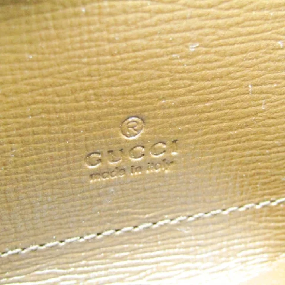 Gucci Vintage Pre-owned Canvas wallets Brown Dames