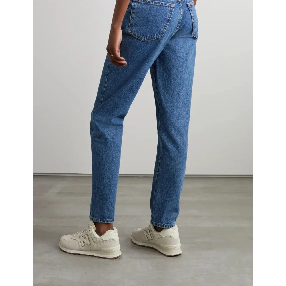Re Done Jeans Originals 70s Straight Blue Dames