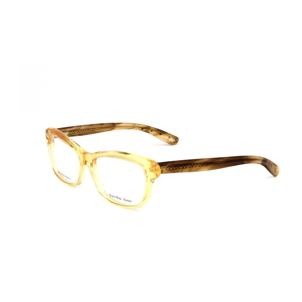 Bottega Veneta Women's Yellow Acetate Frames