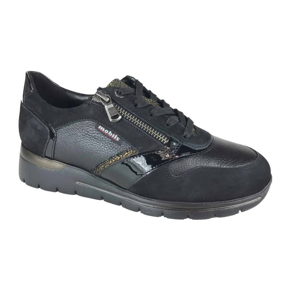 Mephisto Ereen Sneaker Heren Schoenen Zwart