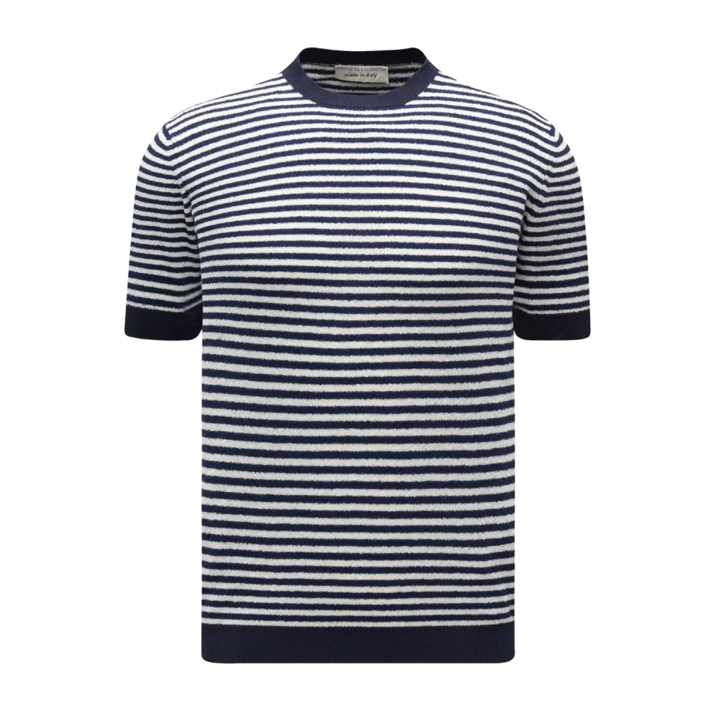 Filippo De Laurentiis Uomo Multicolor - Magliette A Righe A Maniche Corte - Knitwear - E -L