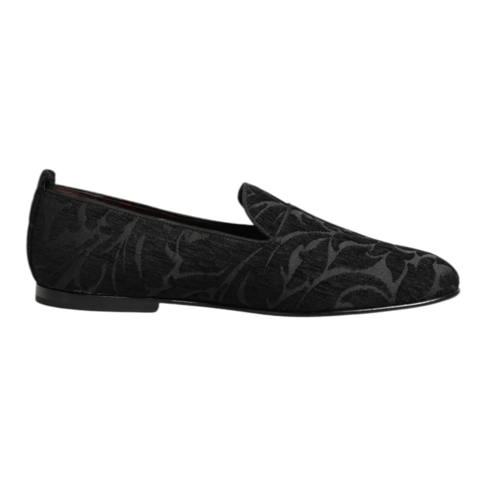 Dolce & Gabbana Uomo Nero - Mocassini Scarpe Eleganti - Shoes - 40 Eu