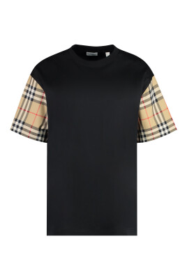 t-shirt-en-coton-a-col-rond-encolure-cotelee
