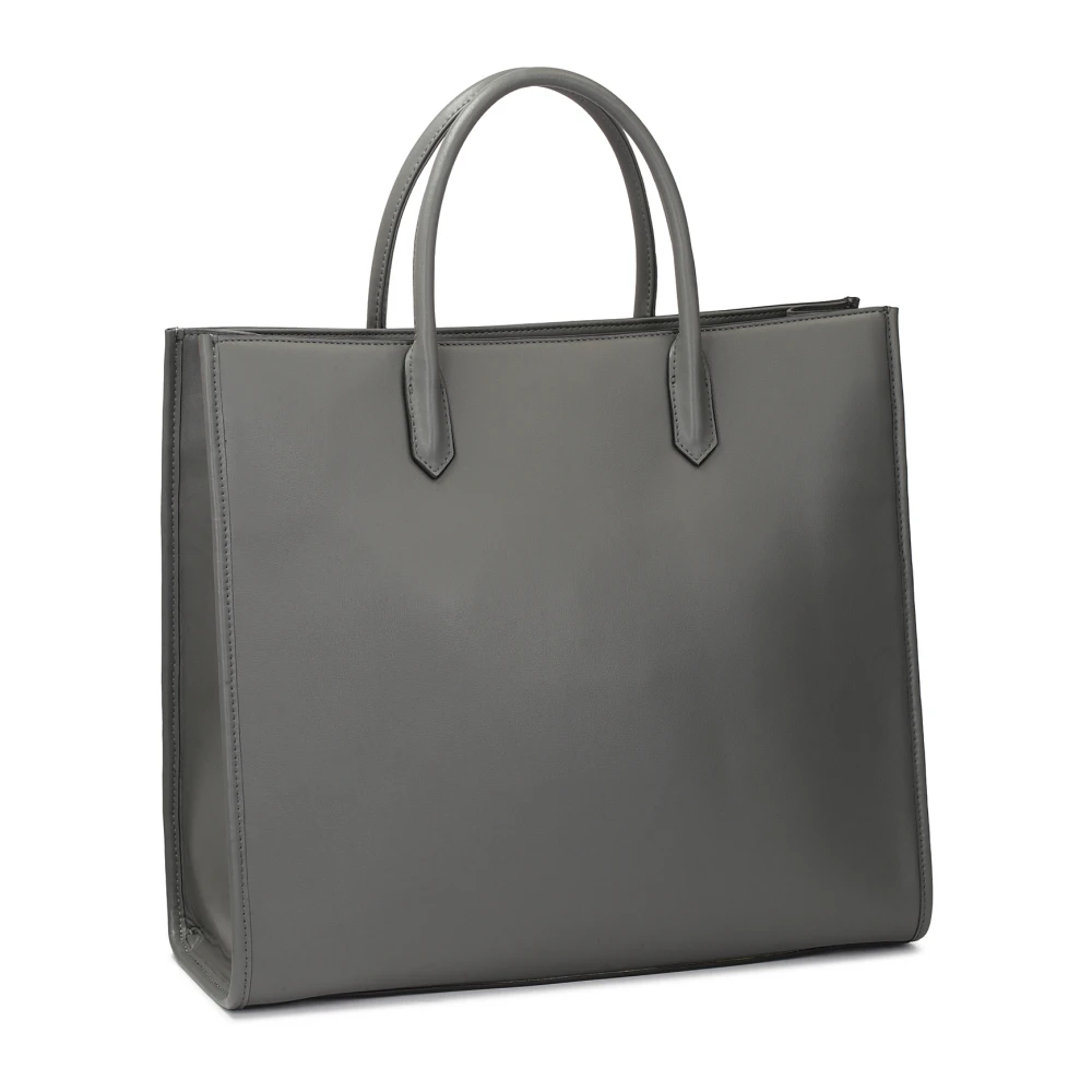 Kazar Grote grijze handtas met handvatten en gewatteerd lichaam Gray Dames