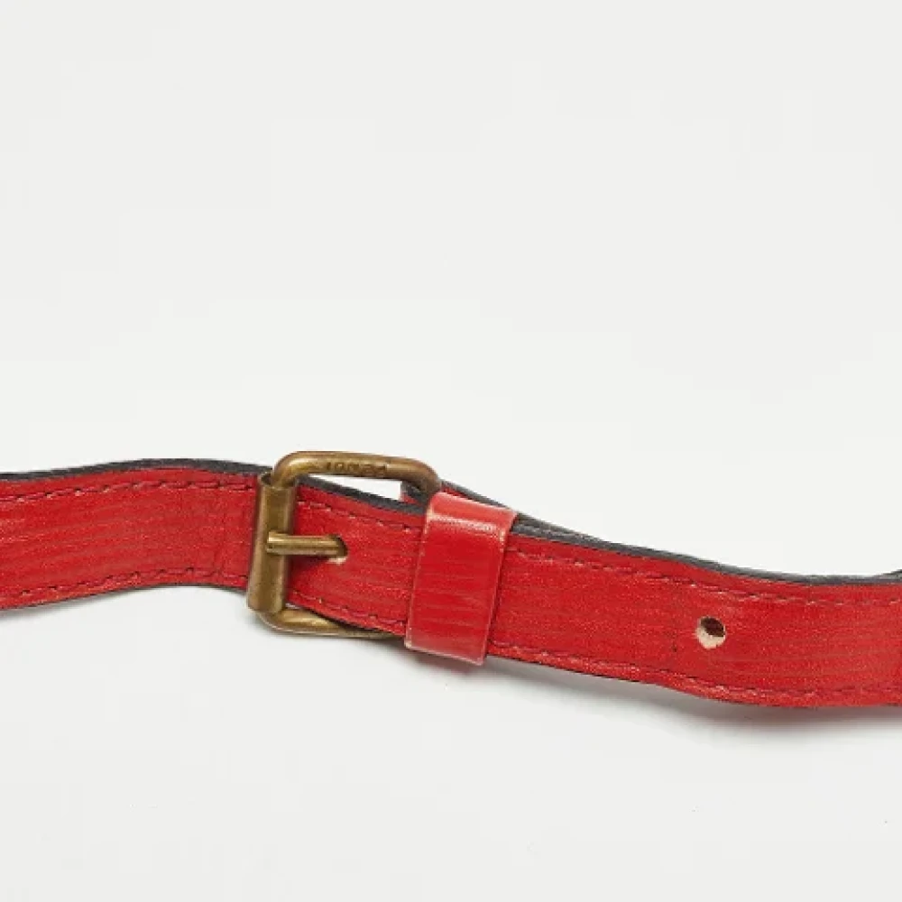 Fendi Vintage Pre-owned Canvas fendi-bags Red Dames