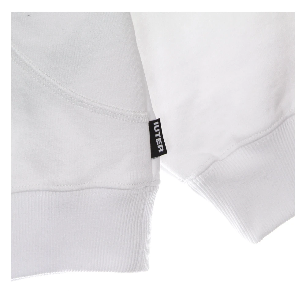 Iuter Witte Lichtgewicht Hoodie Cinelli White Heren