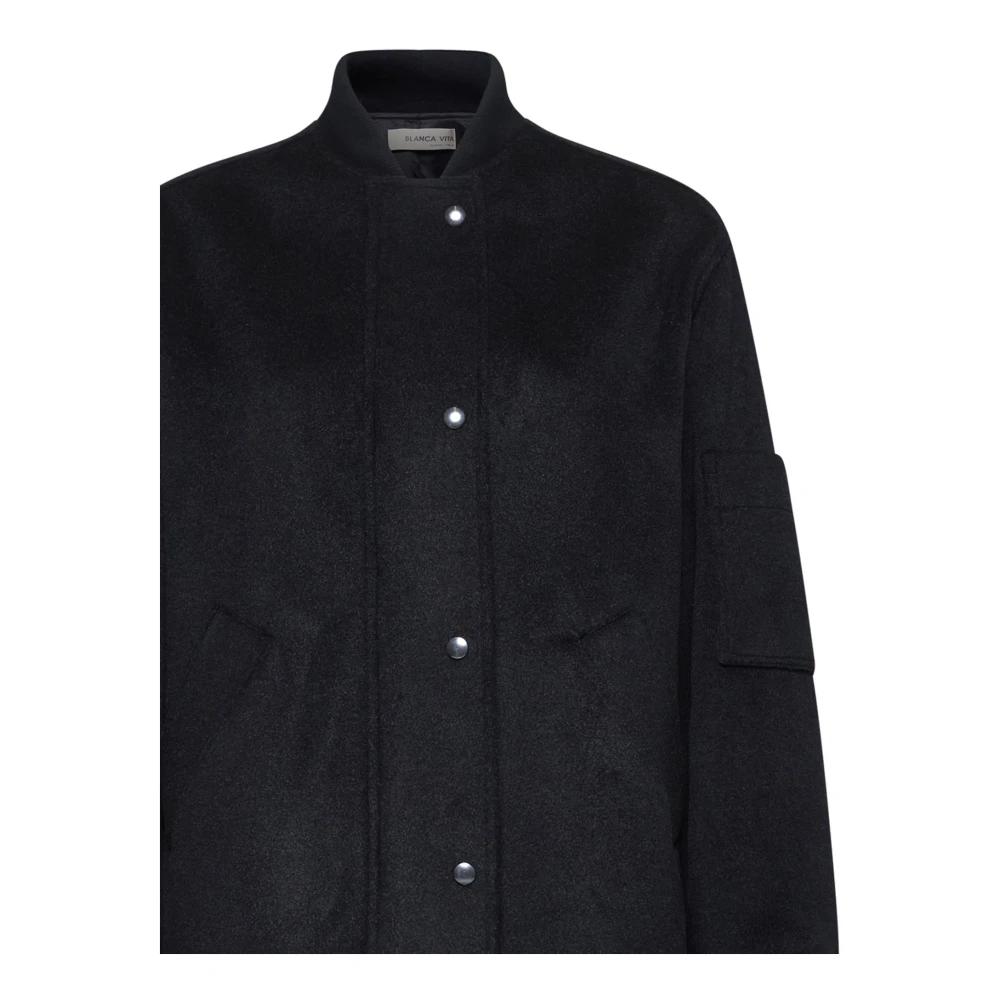 Blanca Vita Antraciet Winterjas Blue Dames