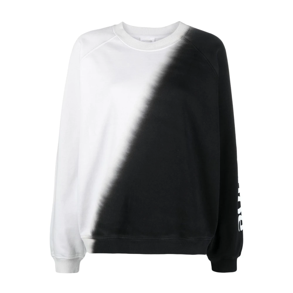 Chloé Zwart Tie-Love Sweater Black Dames