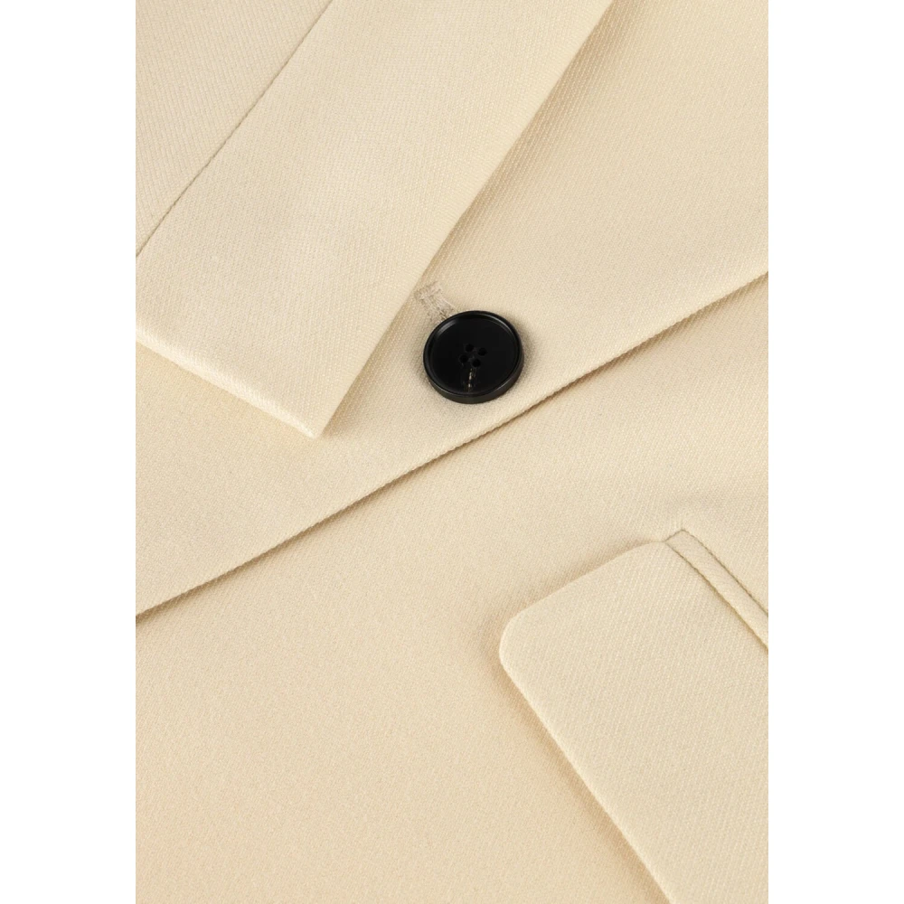 Notre-v Elegante Crème Blazer Beige Dames