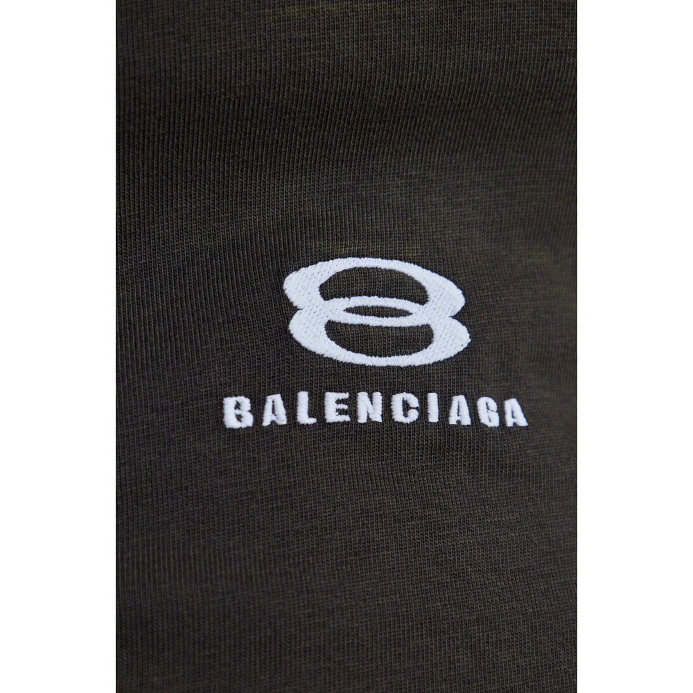 Balenciaga Spaghetti Strap Top Gray Dames