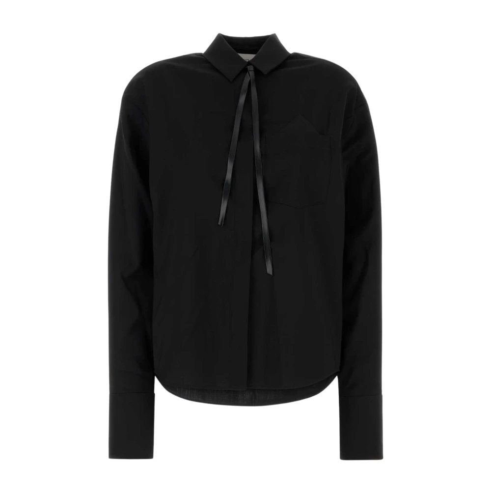 Sportmax Damen Schwarz Blusen & Hemden, K, Xsgröße: