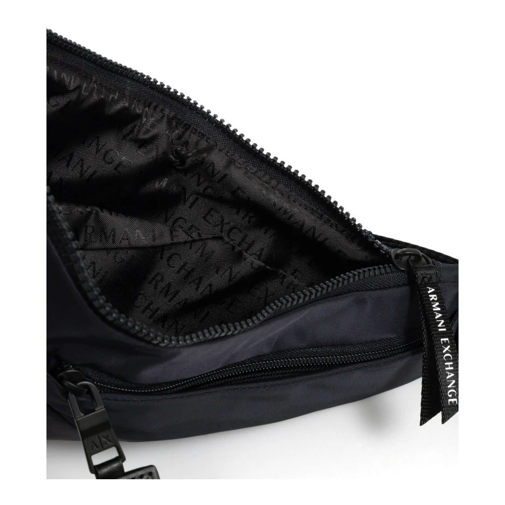 Armani Exchange Stijlvolle heuptas met verstelbare riem Blue Heren