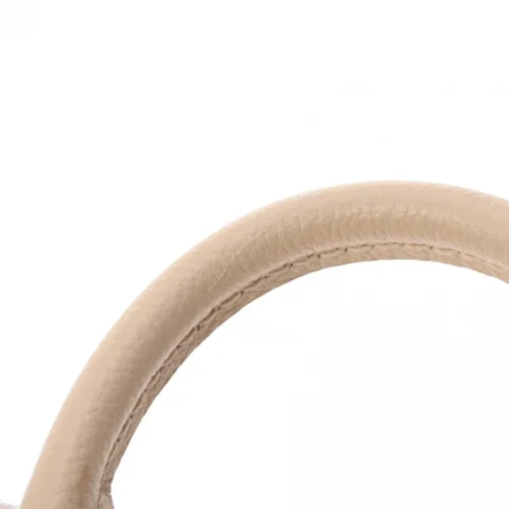 Louis Vuitton Vintage Pre-owned Leather handbags Beige Dames